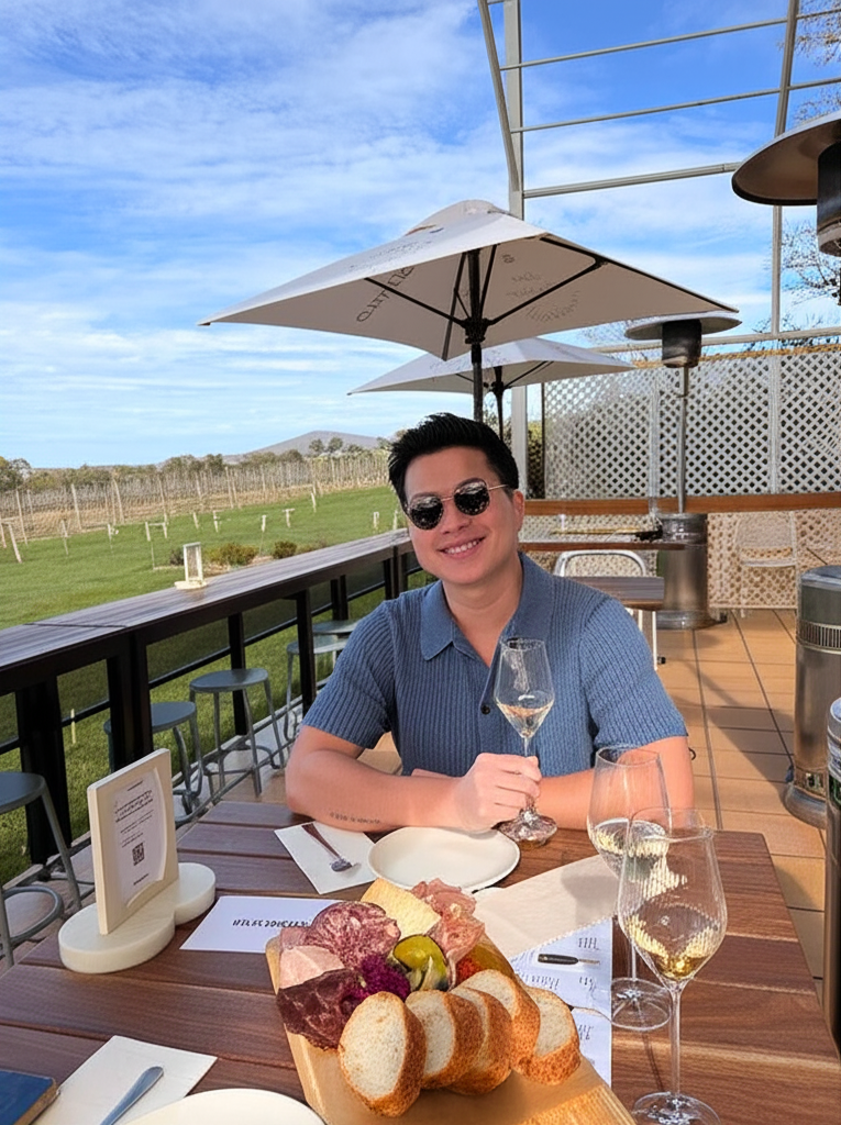 Andy Nguyen with Tai